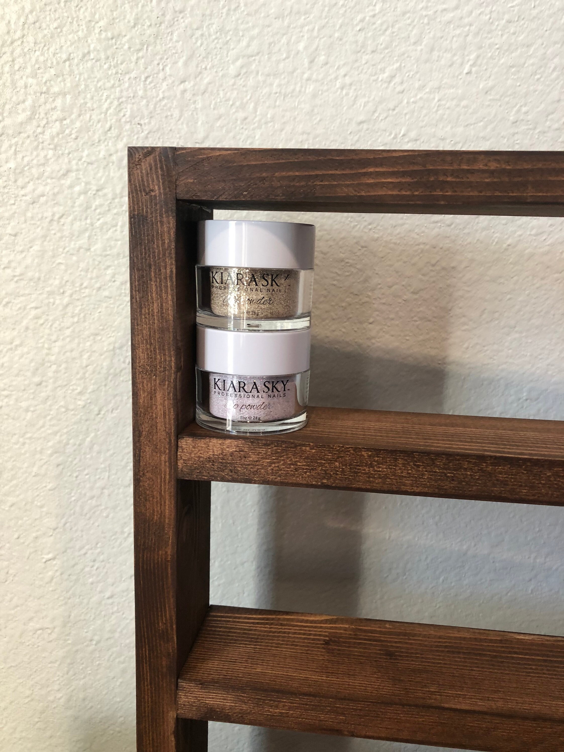 Nail Dip Powder Rack Vertical Design Nail Dip Powder Etsy