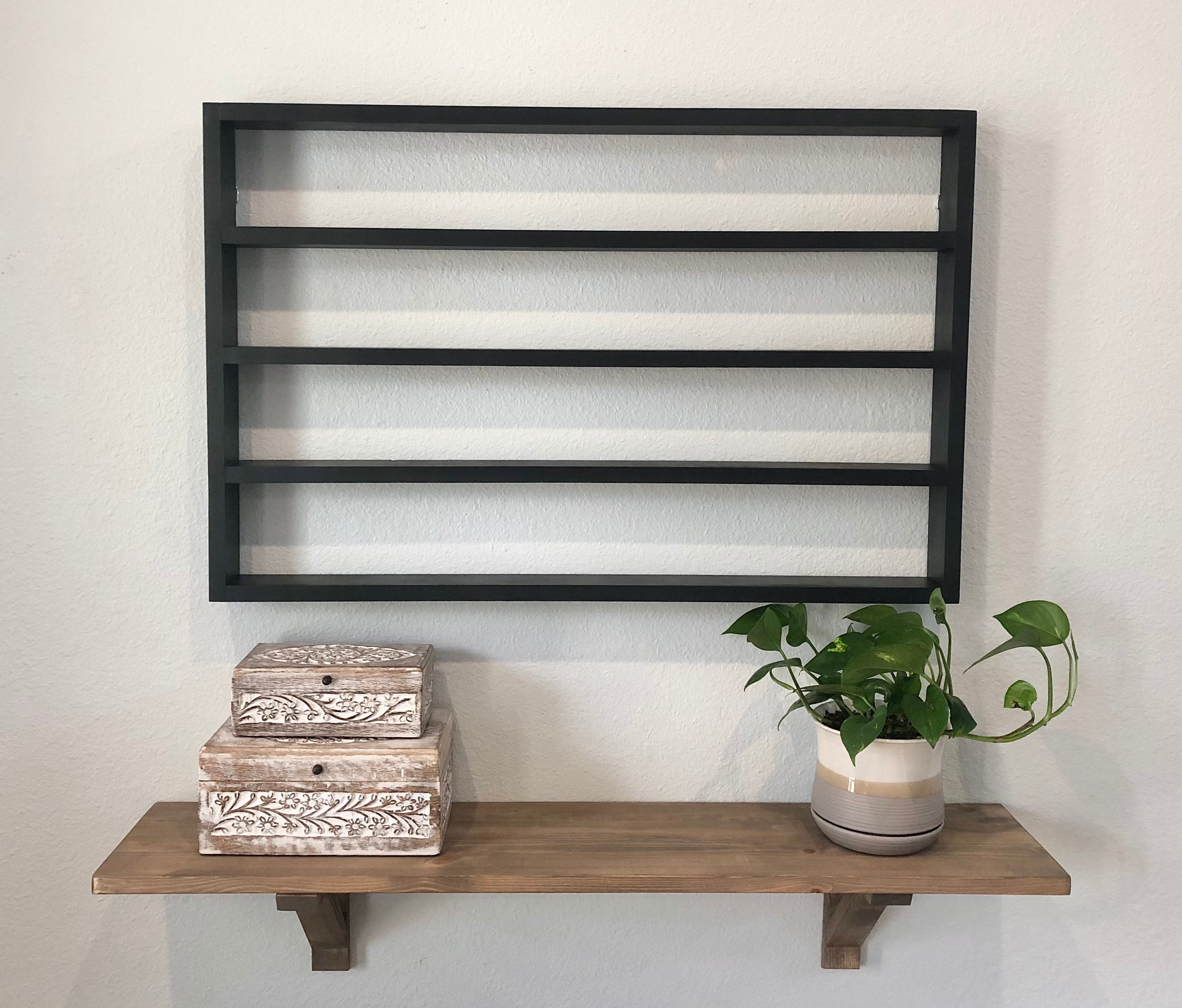 Xlarge Dip Powder Rack 4 Row Shelf Holds 104 Nail Dip Etsy