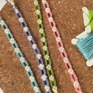 Daisy Chain Adjustable Friendship Bracelet