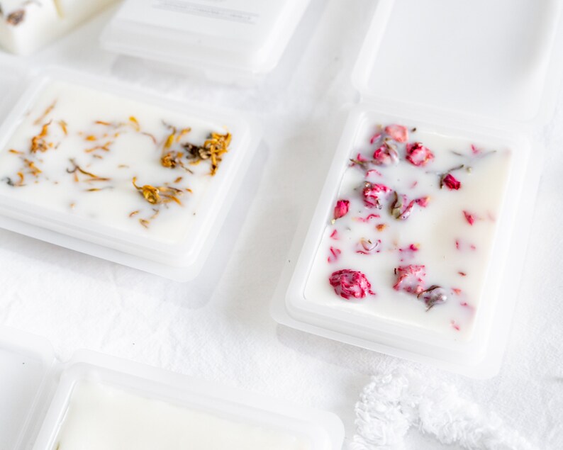 Sandalwood Soy Wax Melts, Yoga Letterbox Gifts. 100% Cruelty Free Vegan Home Fragrance image 5