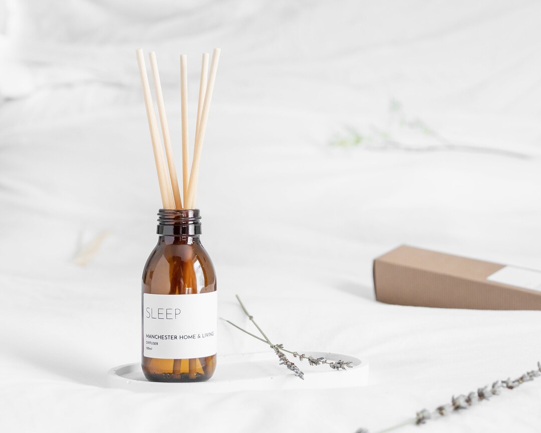Lavender Reed Diffuser - Self Care Gift for Mum - Relaxation Gift Box ...