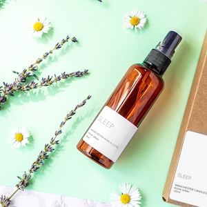 Lavender Room Spray - Aromatherapy Sleep Spray - Anxiety Relief Sleep Aids - Natural Linen Spray - Pillow Spray Gift For Her - New Home Gift