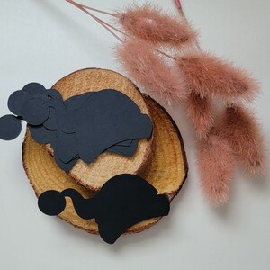 Winter Cap Shape Paper Shape DIY Cardmaking Scrapbooking Junk Journaling Crafting DIY 2 3/4&quot; x 2&quot;  20 Piece