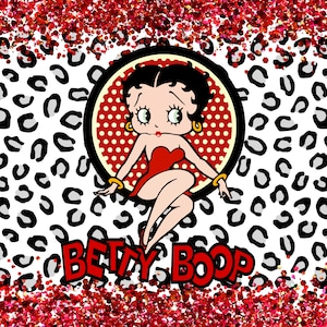 Betty Boop Tumbler Wrap