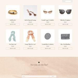 Wix Website Template, Wix Website Design, eCommerce Website, Shop Website, Store Website, Boho Website