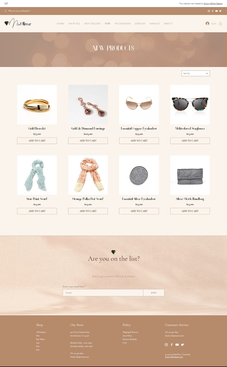 Wix Website Template, Wix Website Design, eCommerce Website, Shop Website, Store Website, Boho Website