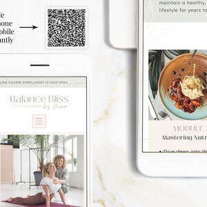 Health Coach Website, Life Coach Website, Nutritionist Website, Wellness Website, Fitness Website, Wix Website Design, Wix Website Template
