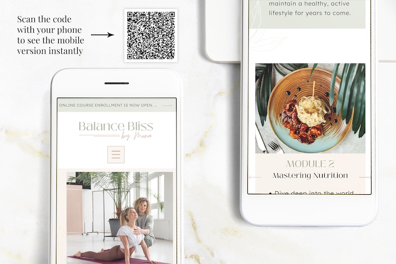 Health Coach Website, Life Coach Website, Nutritionist Website, Wellness Website, Fitness Website, Wix Website Design, Wix Website Template
