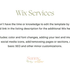 Wix Website Template, Wix Website Design, eCommerce Website, Shop Website, Store Website, Boho Website