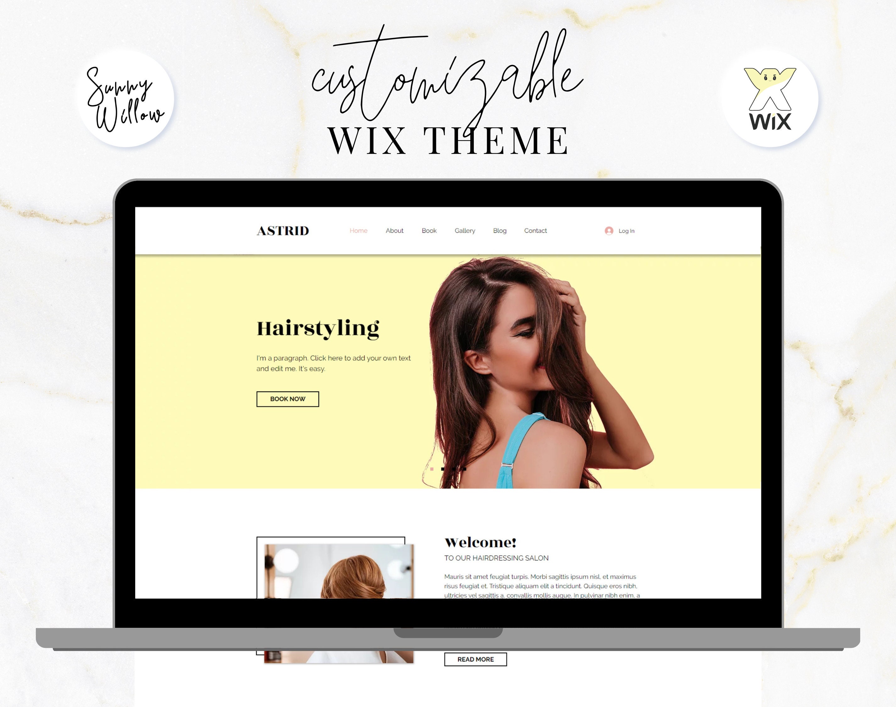 Wix Website Template Wix Website Design Hairstyle Website - Etsy Canada Wix Website Template Wix Website Design Hairstyle Website - Etsy Canada