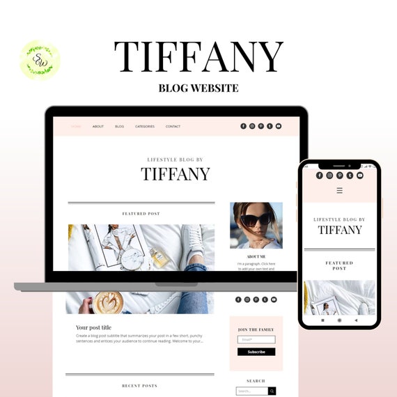 Wix Blog Template Wix Website Template Blog Website Wix Etsy Wix Blog Template Wix Website Template Blog Website Wix Etsy