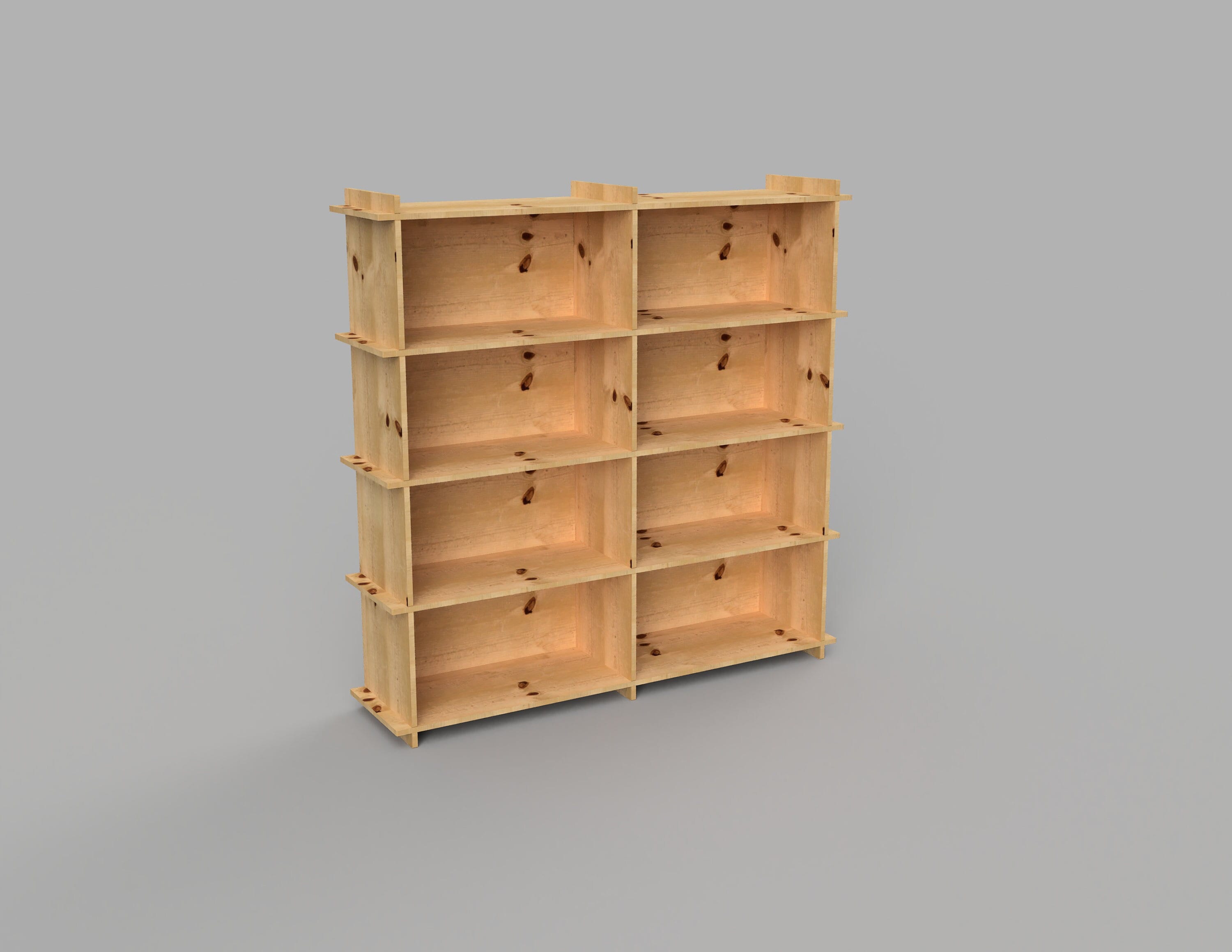 Board game shelves are here. Ditch the bookcase with a modular,  customizable, stylish way to store your board games.
