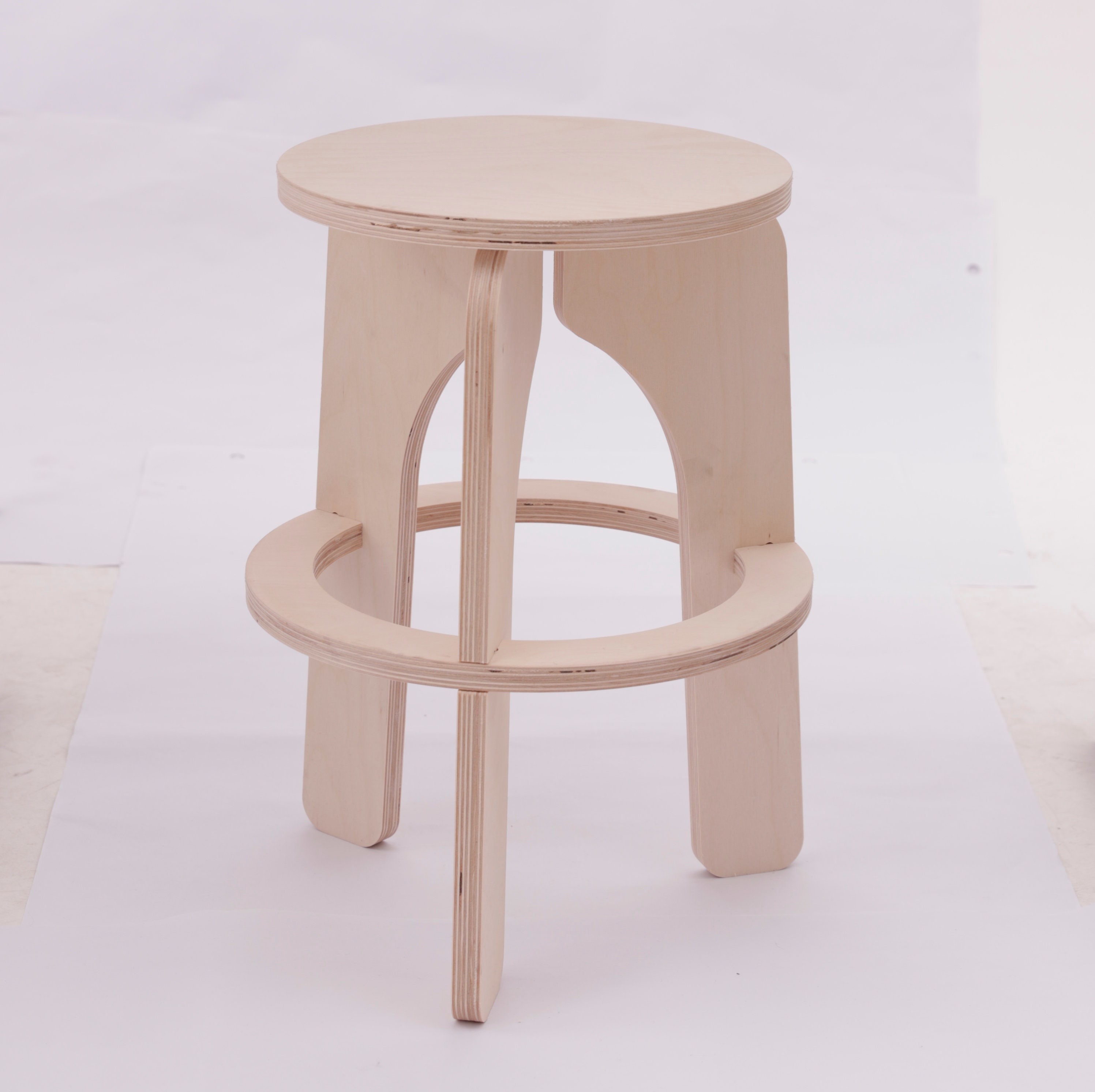 Plywood Bar Stool