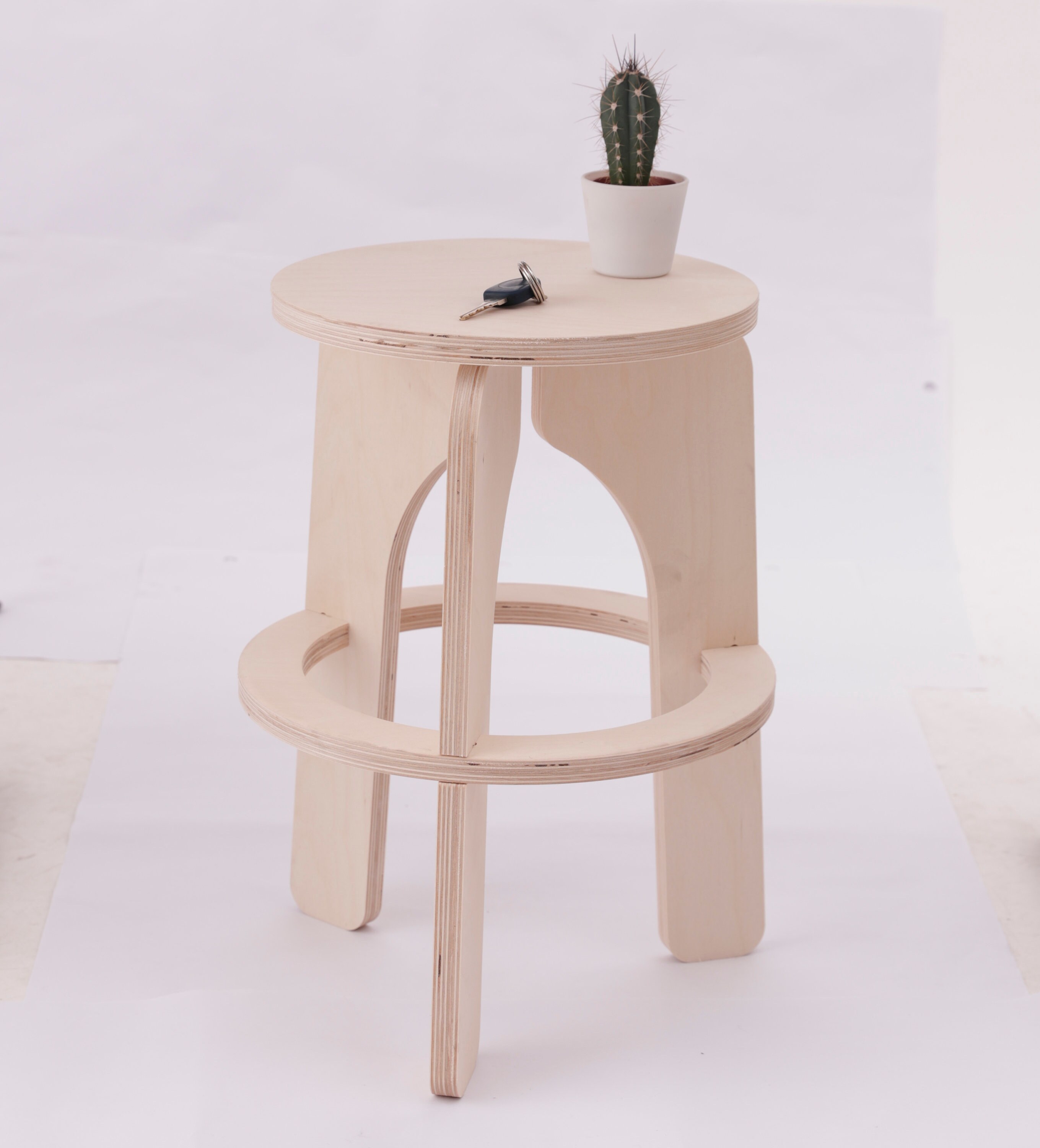 Plywood Bar Stool