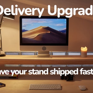 Faster Shipping Monitor Stand UPGRADE / Custom Size Monitor Stand / Riser PLEASE READ