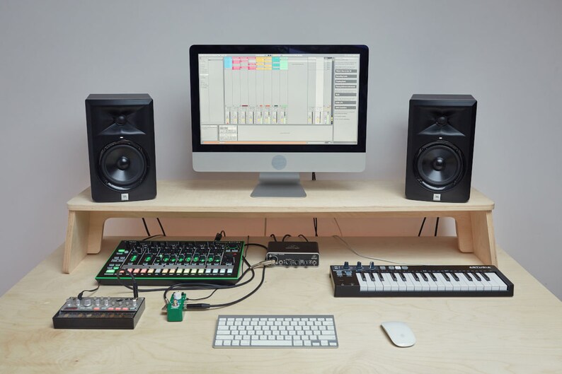 Plywood Monitor Stand