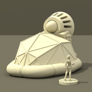3D druckbares PostApocalyptic Hovercraft