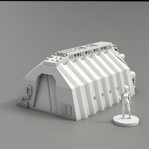 3D printable PostApocalypticFarm Pod#1