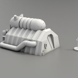 3D printable PostApocalypticFarm Pod#3