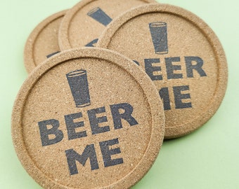 Cork coasters