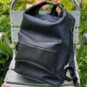 Leather Backpack PDF pattern - Backpack - Bag template - Leathercraft - PDF download - Leather Pattern  - DIY pattern