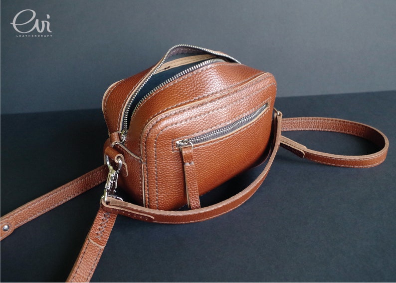 Leather Mini Crossbody Bag PDF Pattern Crossbody Bag Bag Etsy