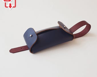 Leather Dog Waste Bag Dispenser Pattern – PDF Template