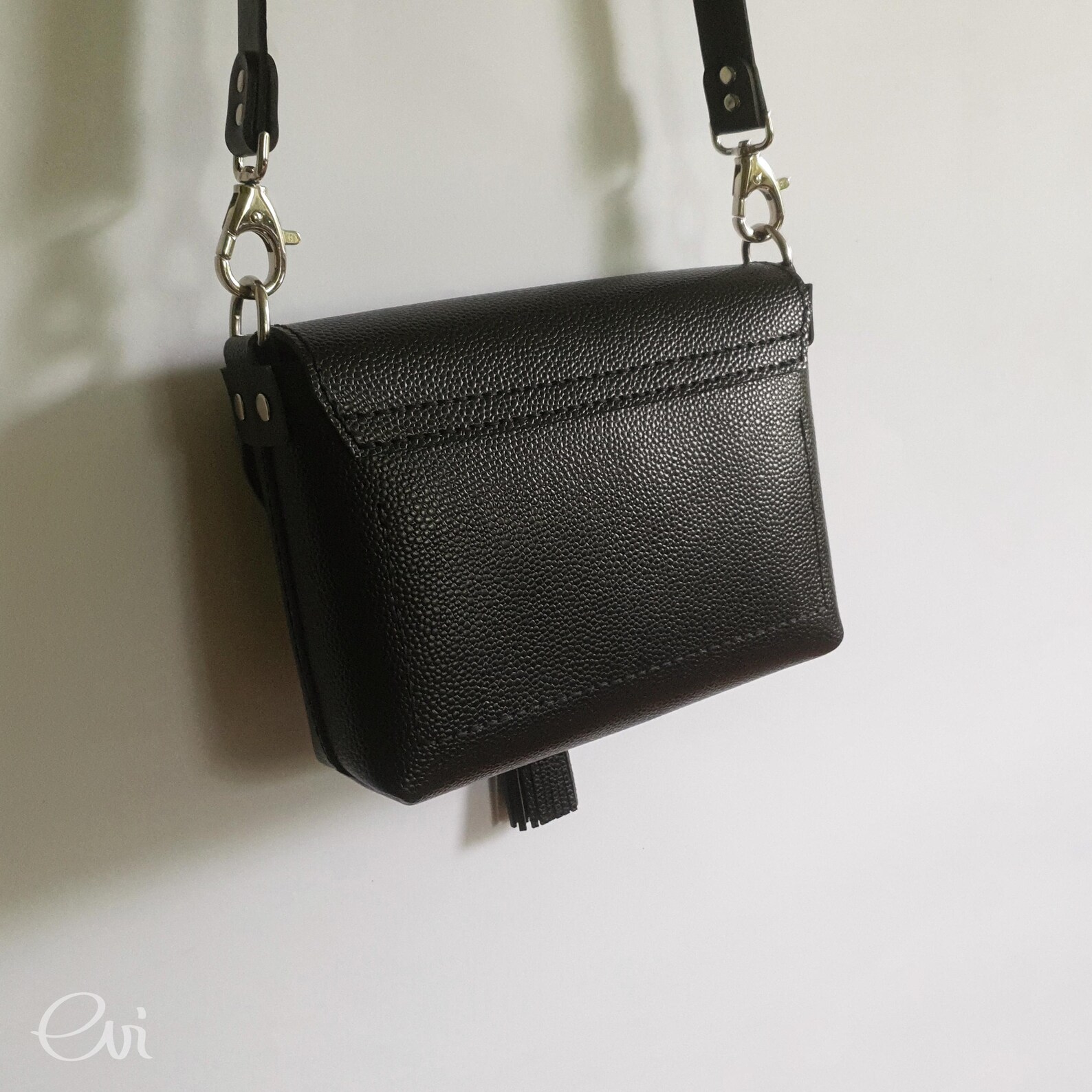 Leather Shoulder Bag PDF Pattern – DIY Crossbody Bag Template (instant ...