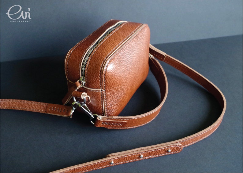 Leather Mini Crossbody Bag PDF Pattern Crossbody Bag Bag Etsy