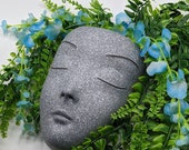 Face Planter - Wall Planter - Unique Women Serene Wall Art