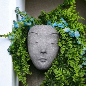 Female Face Sculpture - Wall Art - Abstract Art - Abstract Sculpture