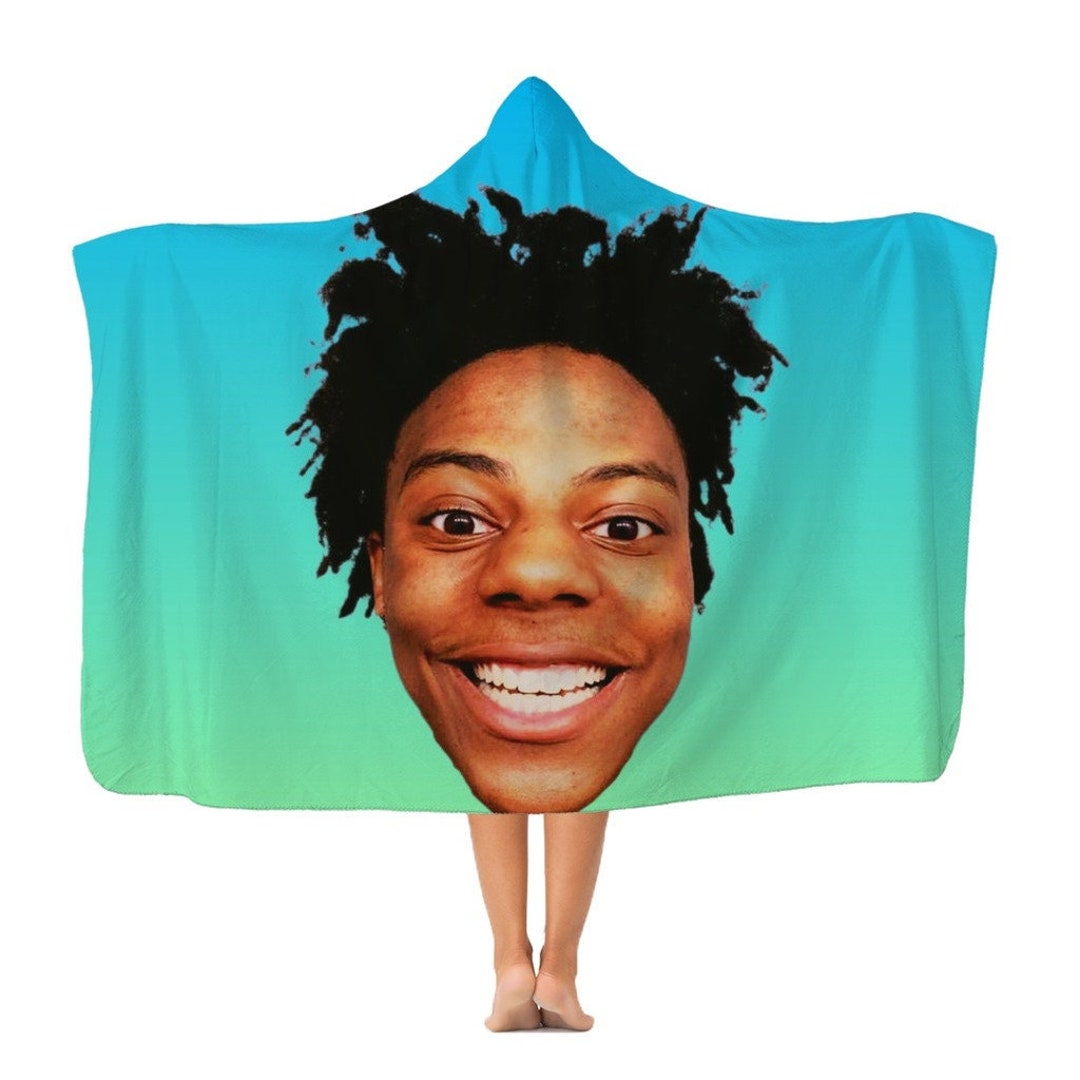 Ishowspeed Hooded Blanket Ishowspeed Head on Premium Hooded Etsy