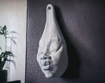 抽象彫刻、抽象的な壁アート、ユニークな壁装飾、シュル