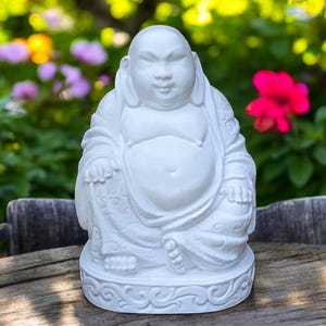 Buddha Statue, Laughing Buddha Statue, Garden Sculpture Buddha, Buddha Decor