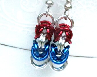 4th of July Earrings