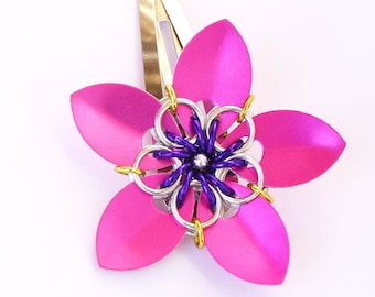 Scalemail hair clip