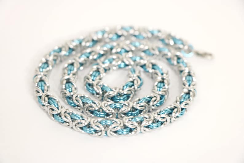 Byzantine Chainmail Necklace image 8
