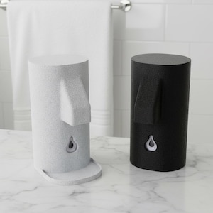 Sagrotan No Touch Seifenspender Hülle – Nachfüllbar Cover – 3D-Druck Verkleidung – Mit/Ohne Tropfschale – Badezimmer Zubehör