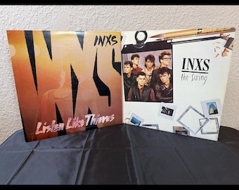INXS Jaren 80 Bundel van 2 platen Vinyl-lp's Albums HTF-alternatief