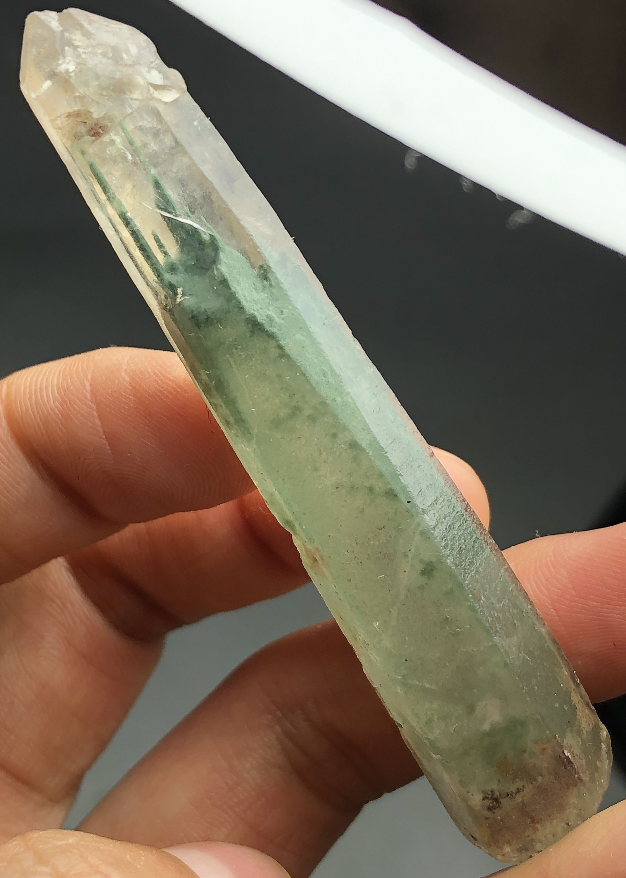 20g Rare Natural Green Phantom Quartz /scenic Quartz Etsy