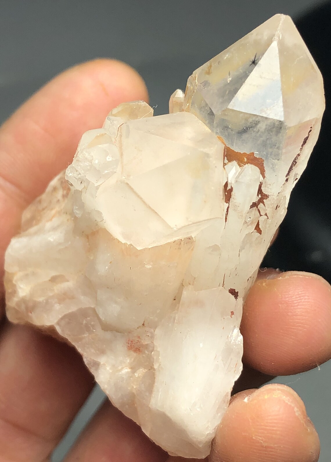 52g RARE Natural Hollandite Star Quartz CRYSTAL Point & Etsy