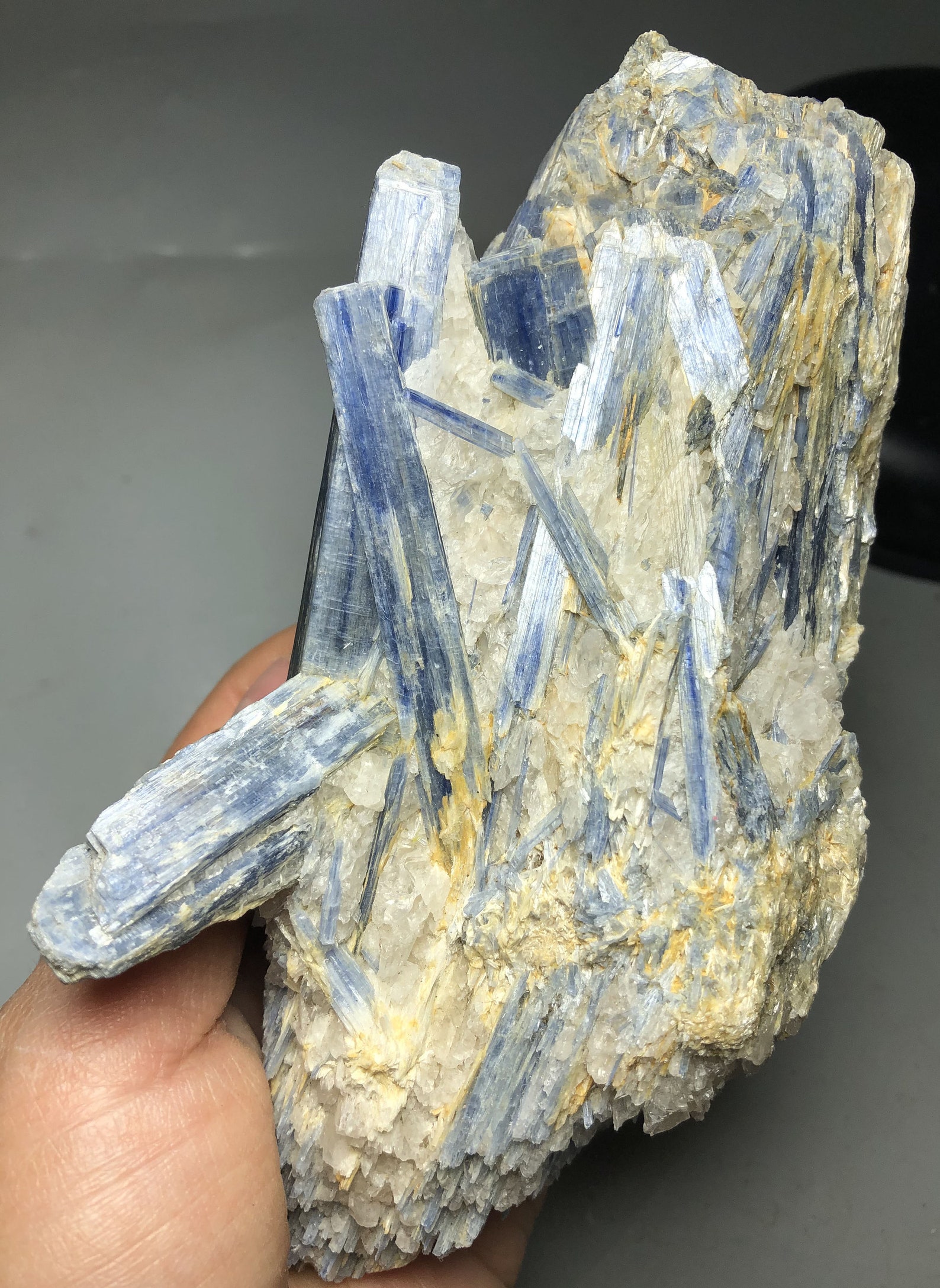 609g Natural kyanite Crystal Rough Raw Stone Rock Specimen Etsy