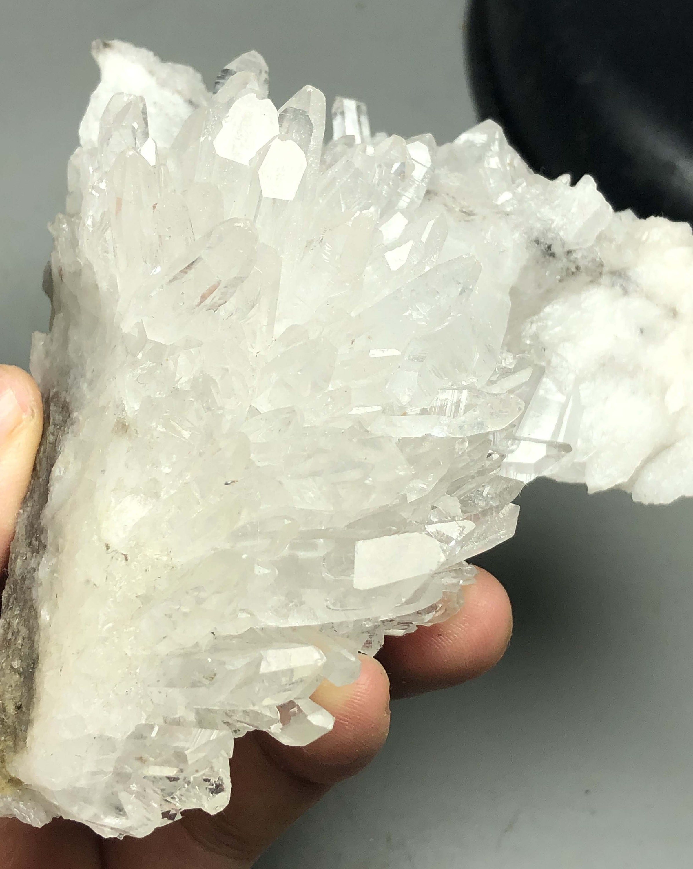 245g Natural White Chrysanthemum QUARTZ Crystal Cluster Etsy