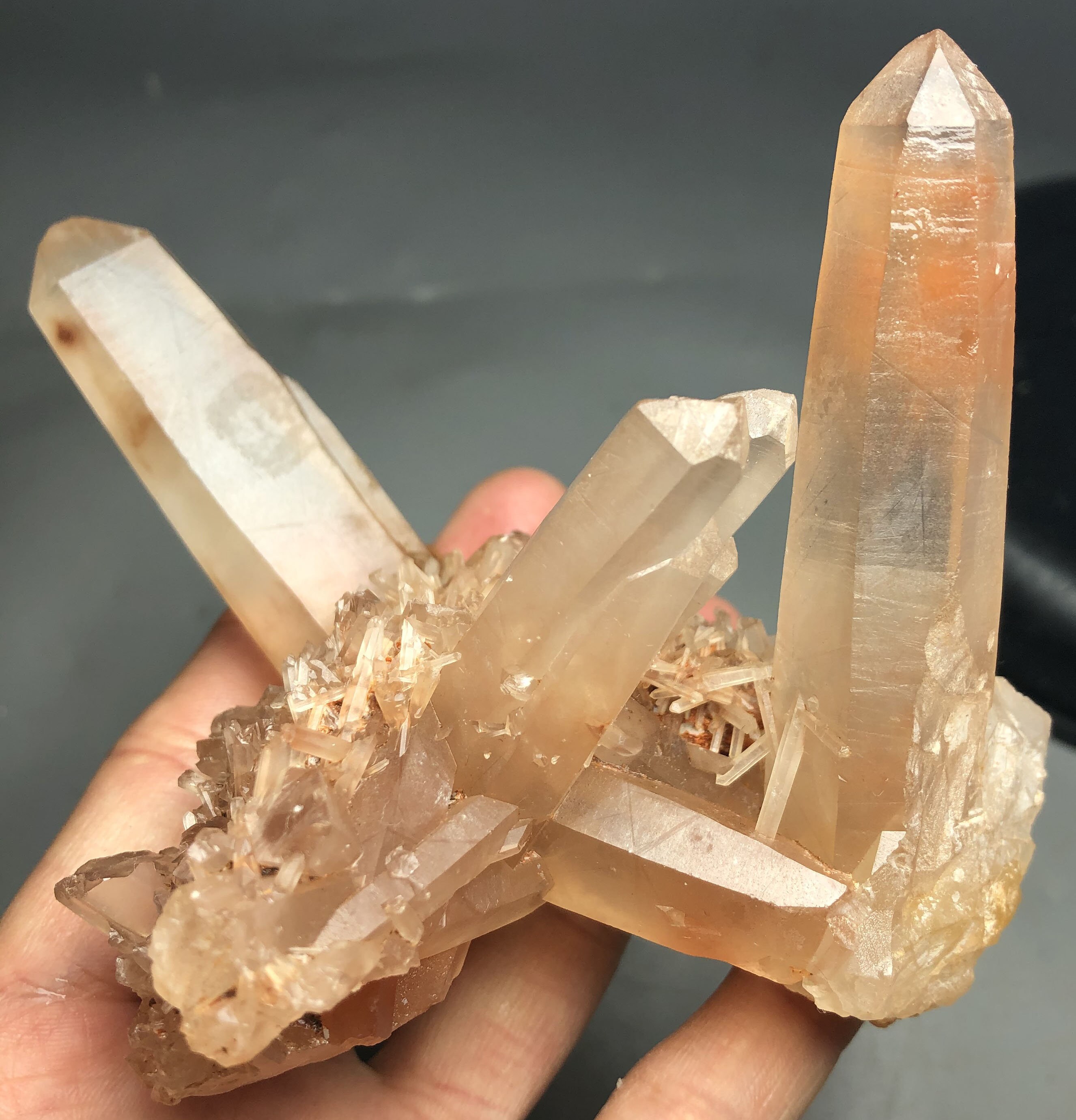 263g Rare Natural Red CRYSTAL Cluster Specimen Etsy UK