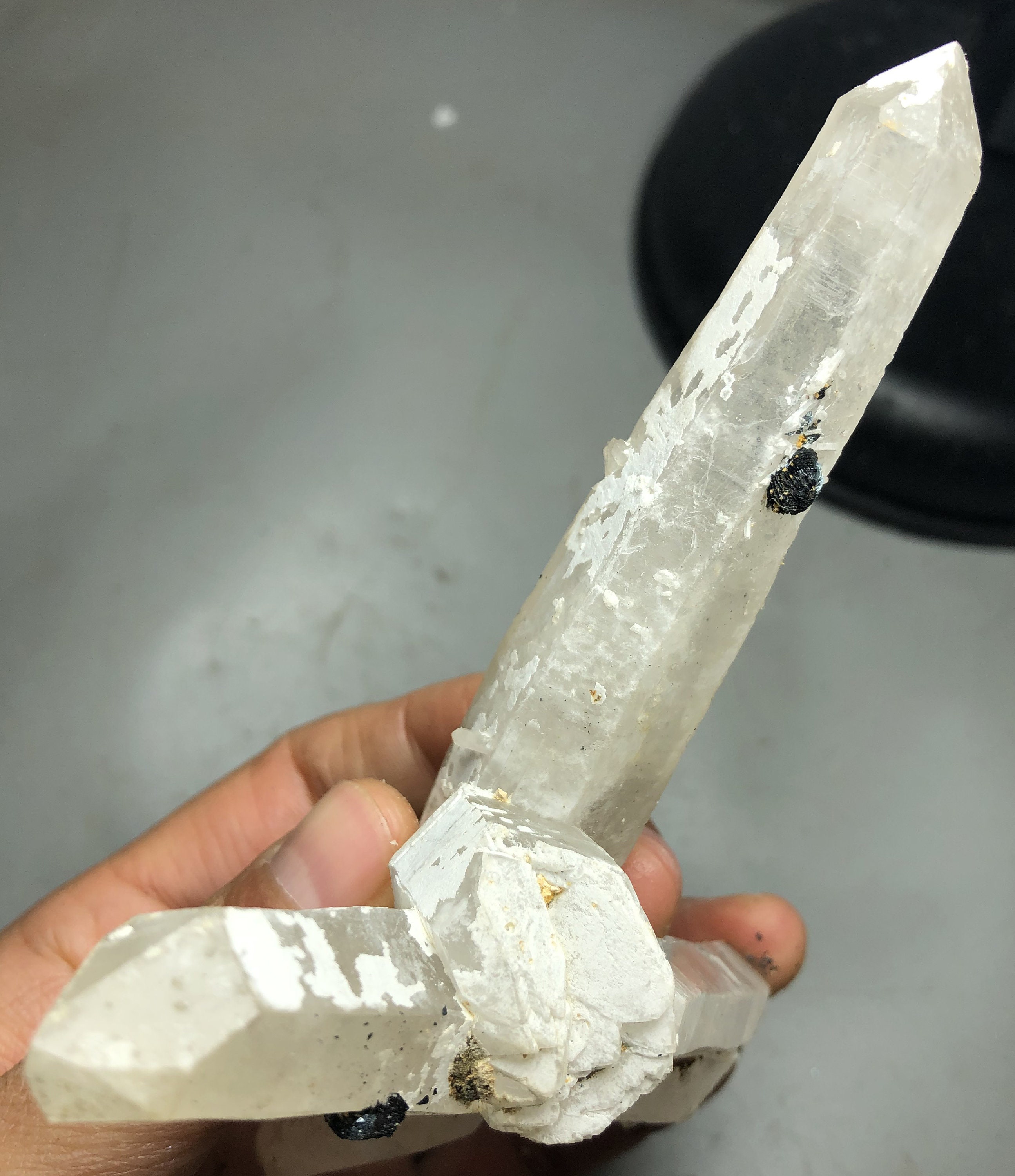 159g NATURAL White QUARTZ Crystal Specimen /white Abundance Etsy UK
