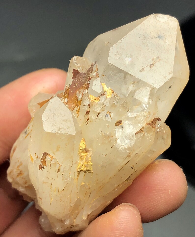 47g RARE Natural Hollandite Star Quartz CRYSTAL Point & Etsy
