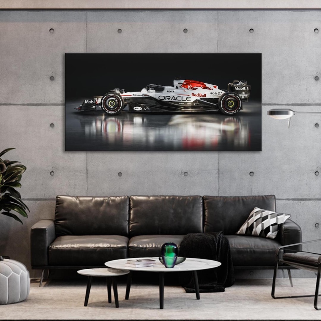 F1 Print Canvas High Speed Motorsport Action Print Canvas Race Car ...