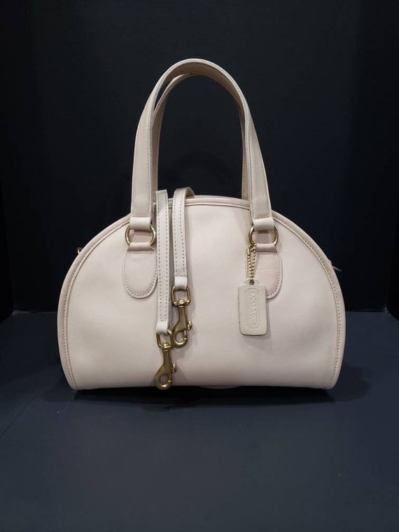 RARE MINT:  Vintage Coach CHADWICK Bowler - Bone … - image 10