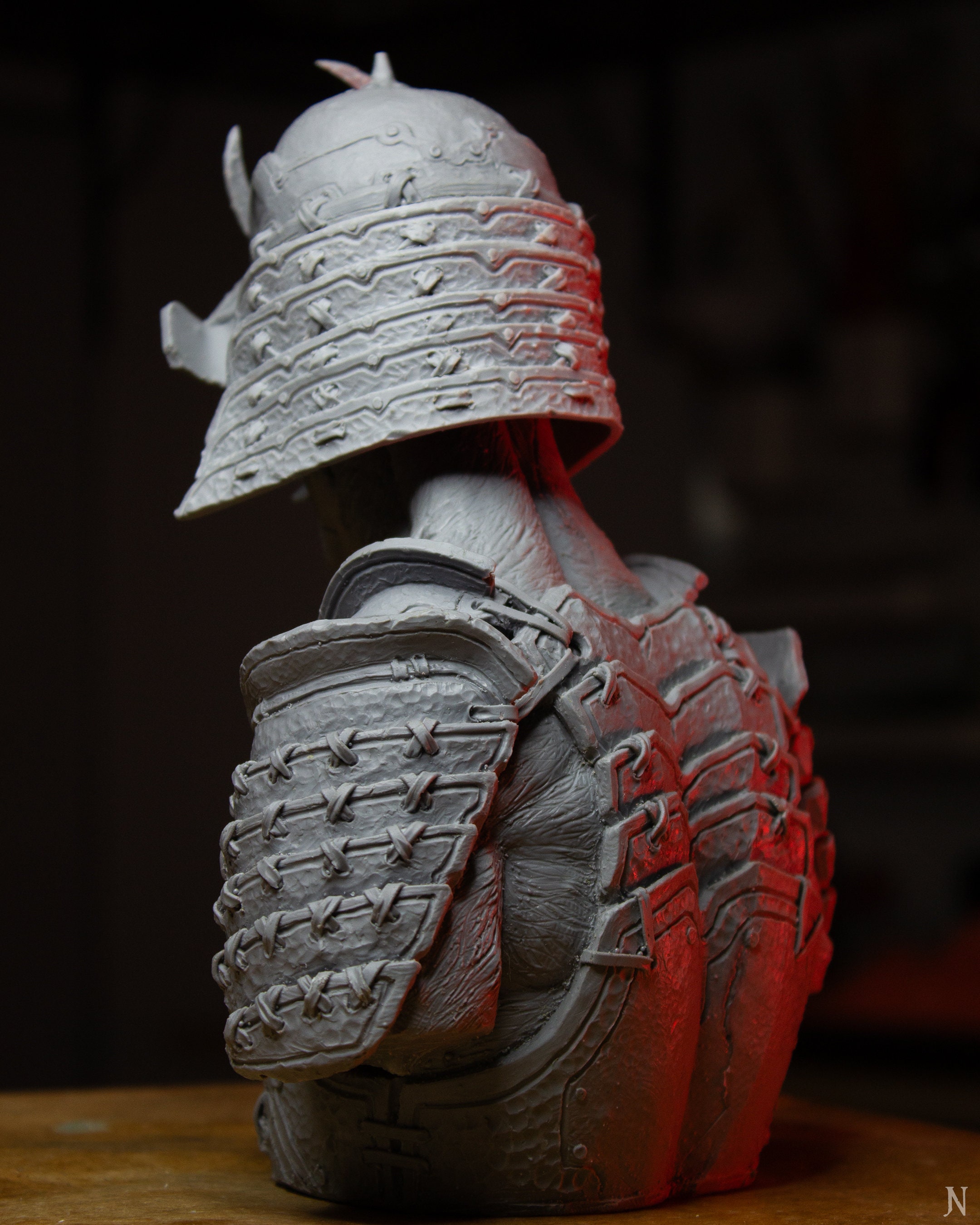 Samurai Demon - Resin Kit - Etsy