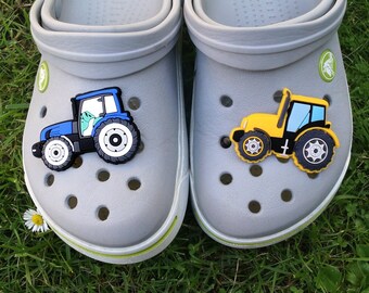 Tractor Shoe Charms Crocs Jibbitz Pin Shoe Clip Shoe Buckles Gift for Easter, Christmas or for the Advent calendar